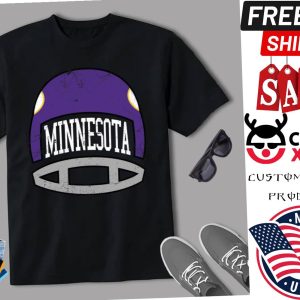 Minnesota Retro Helmet Shirt