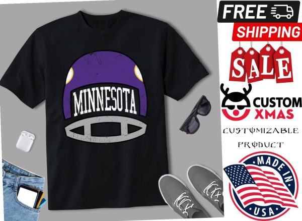 Minnesota Retro Helmet Shirt