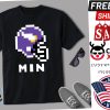 Minnesota Vikings Tecmo Super Bowl Football Helmet Shirt