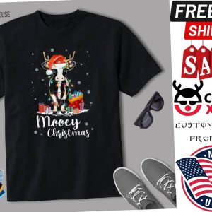Mooey Christmas Cow Shirt