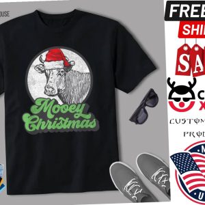 Mooey Christmas For Dairy And Cow Lovers Shirt