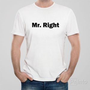 MrRight T shirt 1