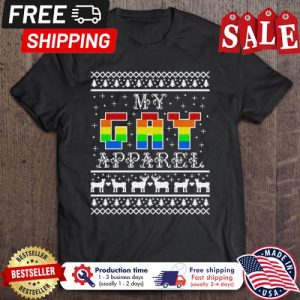 My Gay Apparel Ugly Xmas christmas shirt 5