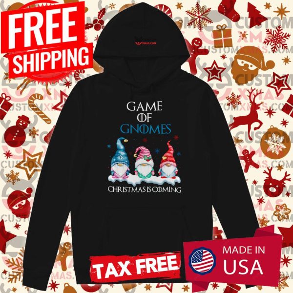 Nana Gnome Christmas Game Of Gnomes Christmas Is Coming Hoodie