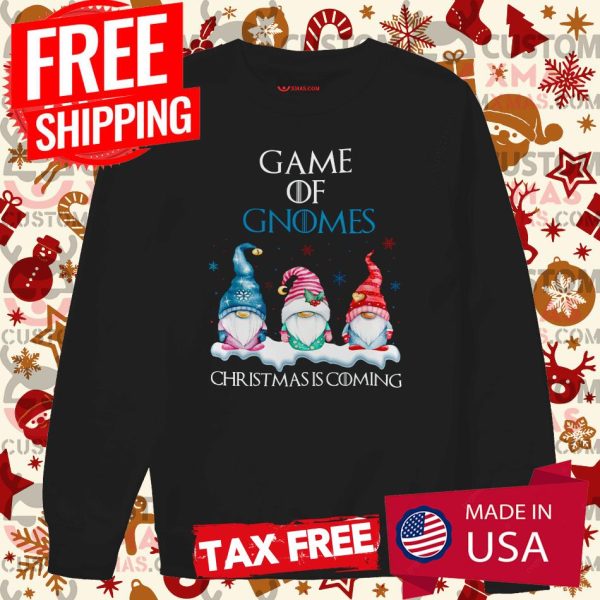 Nana Gnome Christmas Game Of Gnomes Christmas Is Coming Hoodie