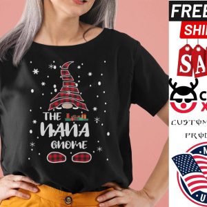 Nana Gnome Christmas Shirt The Nana Gnome Tee shirt