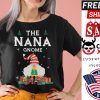 Nana Gnome Christmas Shirt The Nana Gnome Xmas Tree shirt