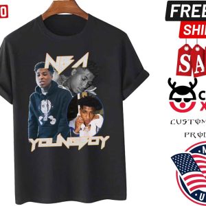 Nba Youngboy Vinatge Bootleg Rapper Shirt