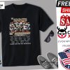 New Orleans Saints 55th Anniversary 1966 2021 Thank You For The Memories Signatures Shirt