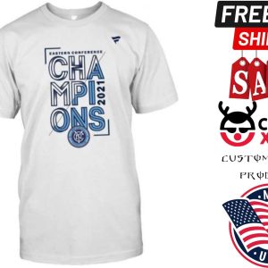New York City FC Fanatics Branded 2021 MLS Eastern Conference Champions Shirt