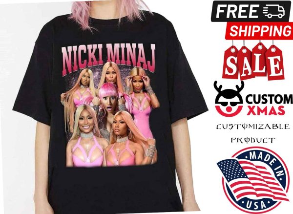 Nicki Minaj Vintage 90s Bootleg Rap Shirt