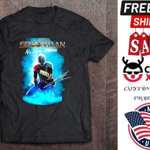 No Way Home Spider Man Signatures T shirt