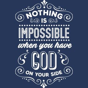 Nothing is impossible T shirt 2