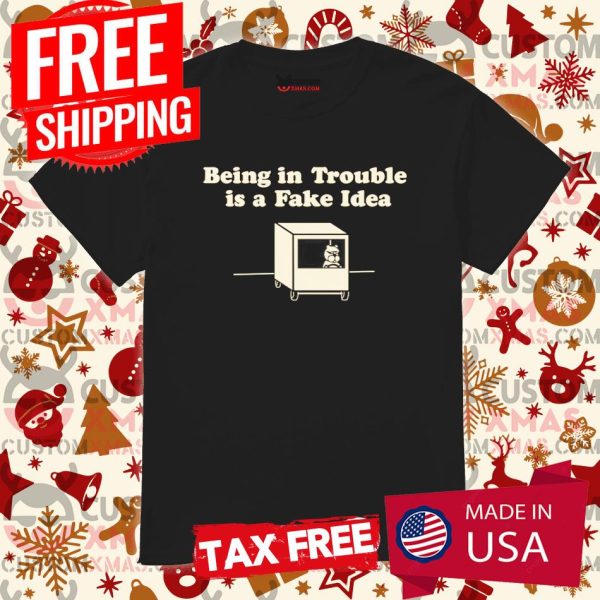 Official Achewood Art Shop Chris Onstad Being In Trouble Is A Fake Idea Shirt