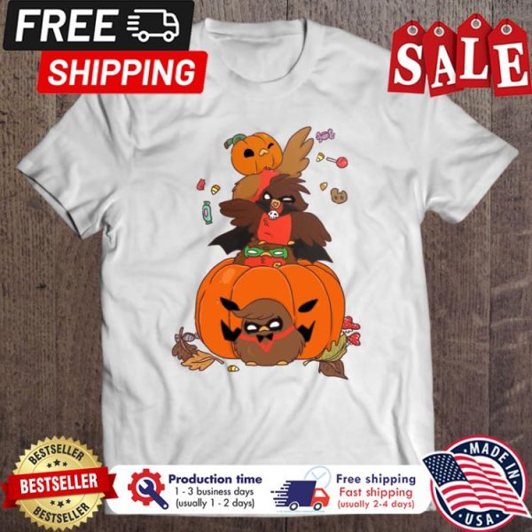 Owl Pumpkin halloween shirt