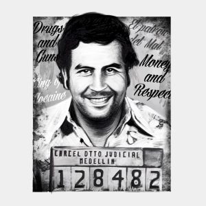 Pablo Escobar mugshot T shirt 2