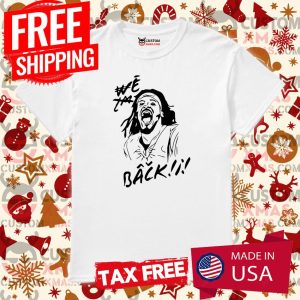 Panthers Qb Cam Newton We Back Shirt 1