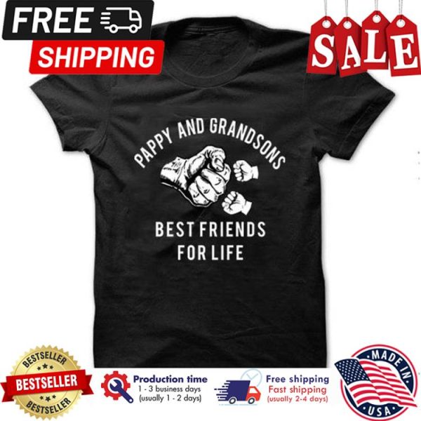 Pappy and grandsons best friends for life shirt