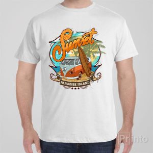 Paradise island T shirt 1