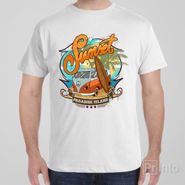 Paradise island – T-shirt