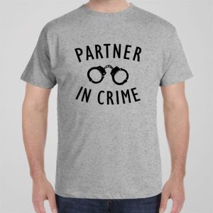 Partner in crime T shirt 1