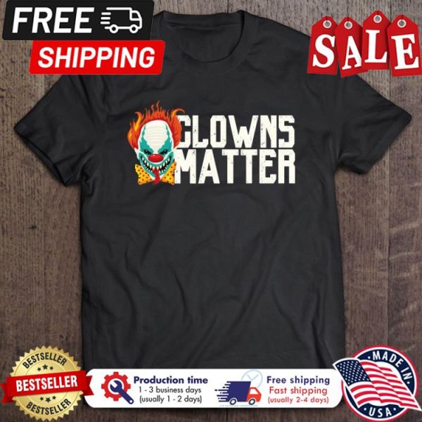 Pennywise clowns matter halloween shirt