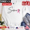 Pink ribbon survivor breast cancer awareness shirt