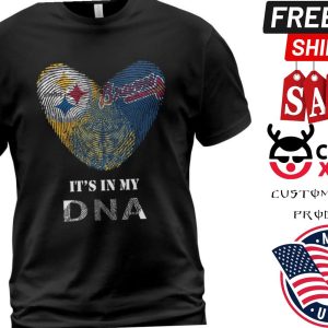 Pittsburgh Steelers &amp Atlanta Braves DNA Shirt