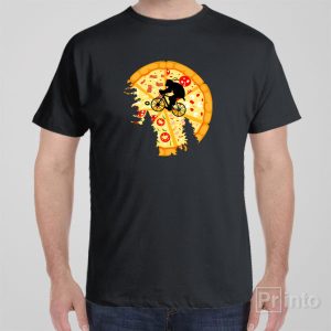 Pizza moon T shirt 1