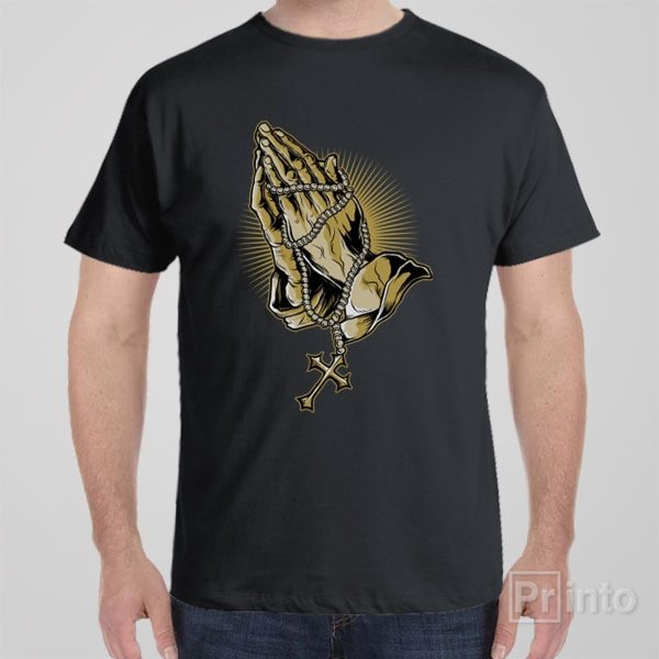 Praying hands – T-shirt