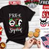 Pre K Teacher Elf Squad Christmas Shirt
