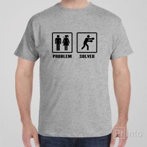 Problem Solved Boxing T shirt 1