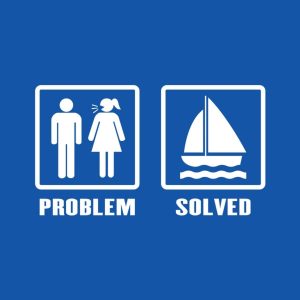 Problem - Solved (Sailing) - T-shirt 1 Problem Solved Sailing T shirt 2