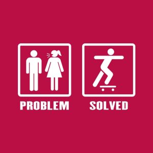 Problem - Solved (Skating) - T-shirt 1 Problem Solved Skating T shirt 2