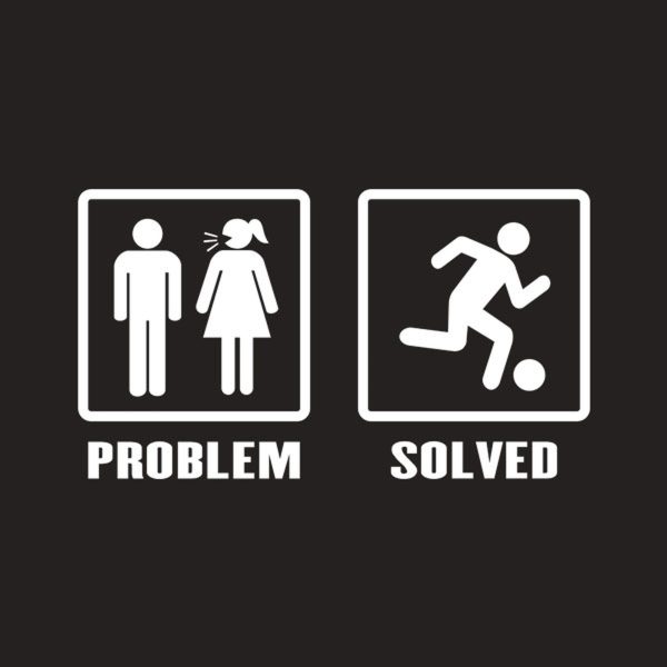 Problem – Solved (Soccer) – T-shirt