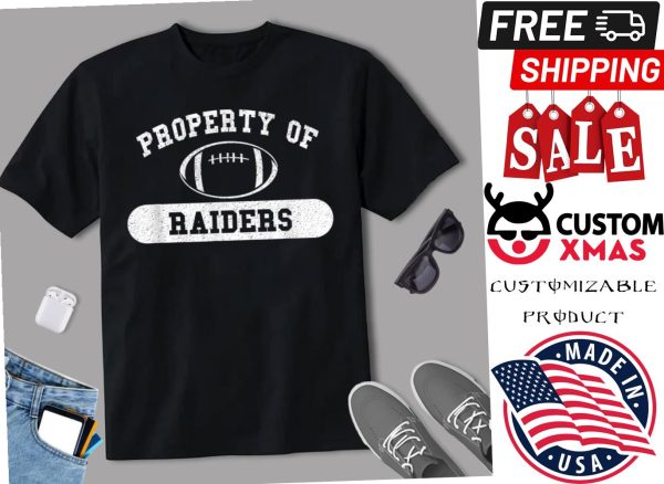 Property of Raiders Football Shirt