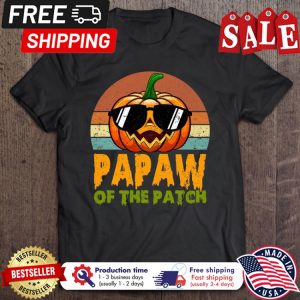 Pumpkin Papaw Of The Patch Halloween vintage shirt