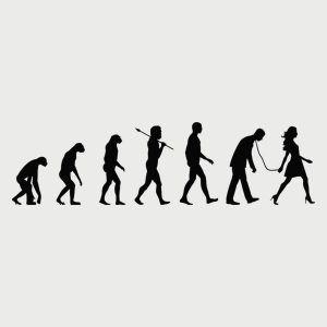 Real Evolution of men T shirt 2