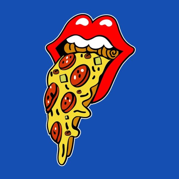 Rolling pizza – T-shirt