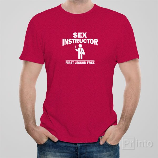 Sex instructor – T-shirt