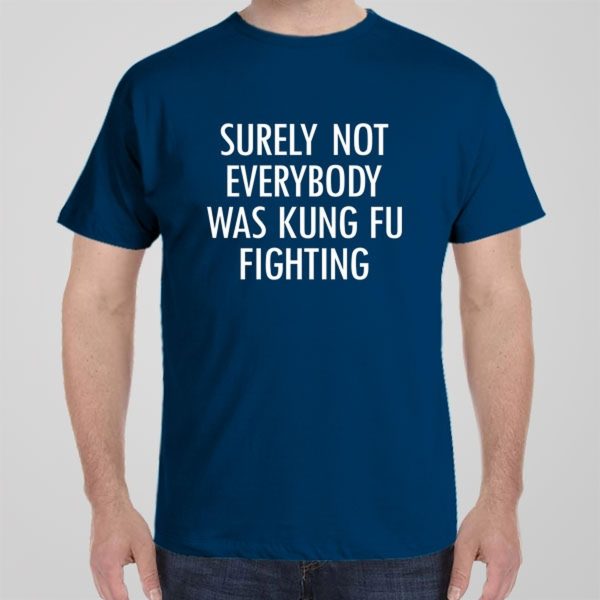 Surely not everyone was Kung Fu fighting – T-shirt