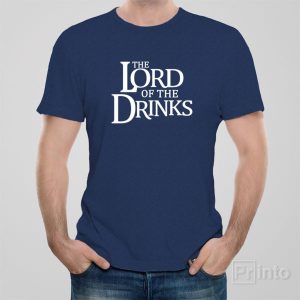 The Lord of the Drinks T shirt 1