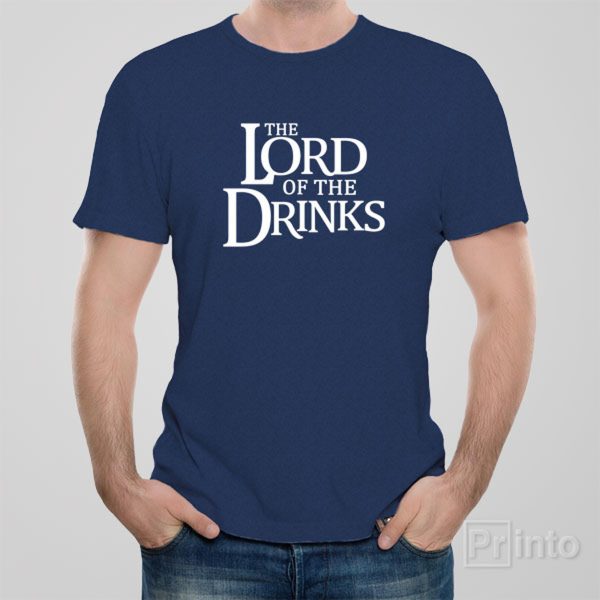 The Lord of the Drinks – T-shirt