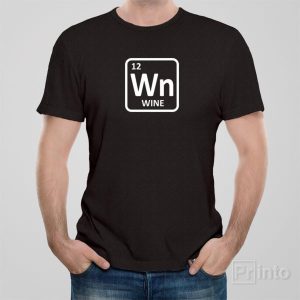 The element of Wine T shirt 1