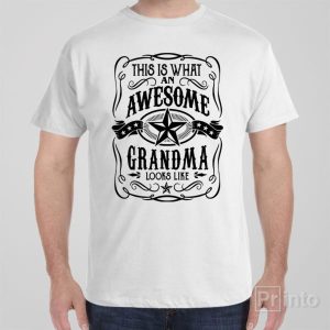 This is what an awesome grandma looks like T shirt 1