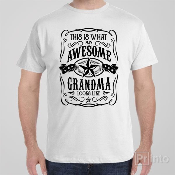 This is what an awesome grandma looks like – T-shirt