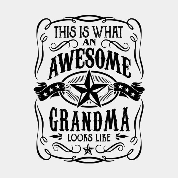 This is what an awesome grandma looks like – T-shirt