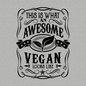 This is what an awesome vegan looks like - T-shirt 1 This is what an awesome vegan looks like T shirt 2