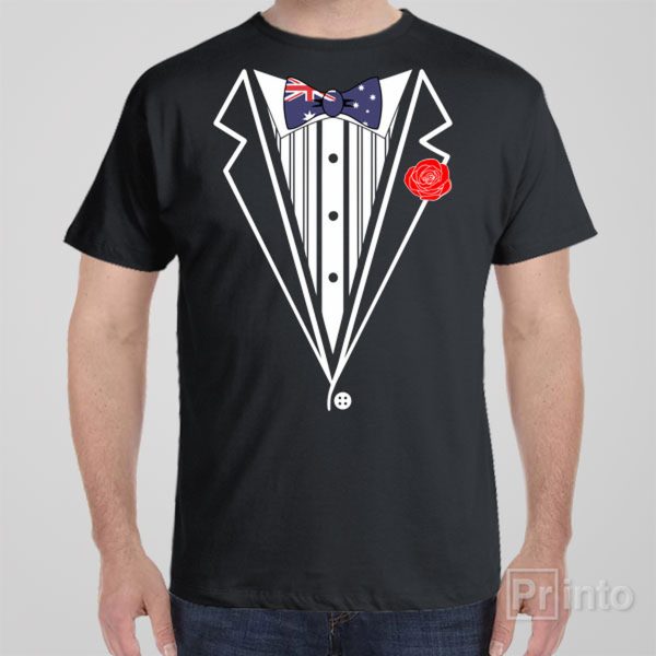 Tuxedo T-shirt (Australian style)