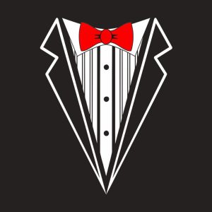 Tuxedo T-shirt (classic style) 1 Tuxedo T shirt classic style 2